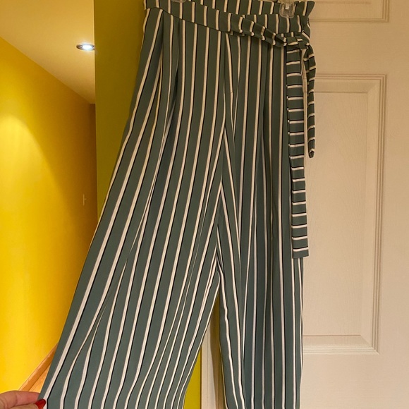 Size S Zara flowy tie waist summer pants - Picture 3 of 3